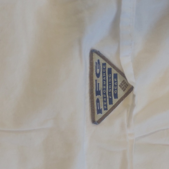 Columbia PFG billy the kid fishing long sleeve men's XL missing button - Picture 10 of 11